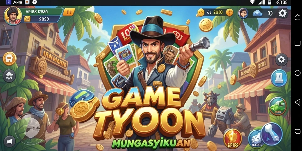 Tangkapan layar utama API88 menampilkan gameplay seru Tycoon.
