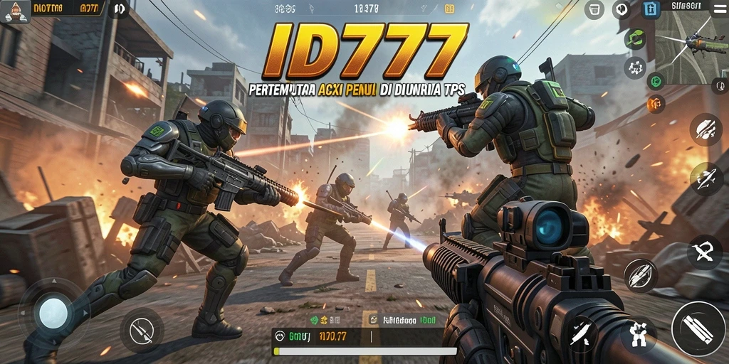 Gameplay ID777 yang mendebarkan dalam pertempuran TPS.