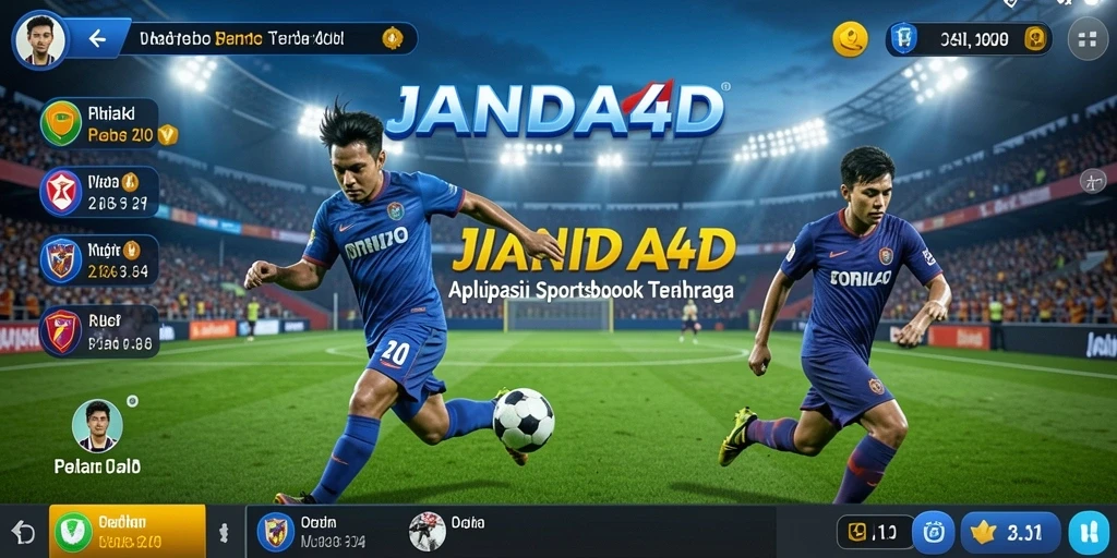 Tampilan menarik dari gameplay taruhan olahraga di JANDA4D.