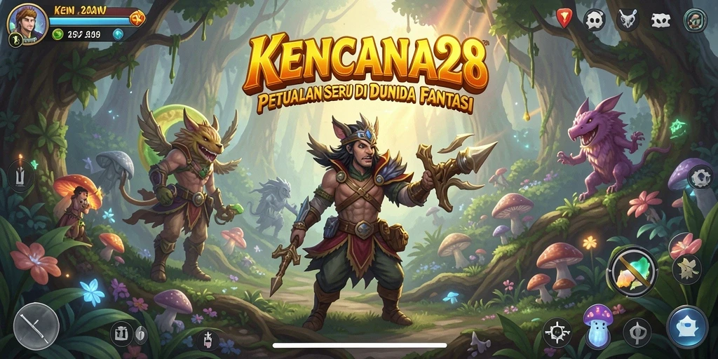 Tampilan menarik gameplay KENCANA28 yang penuh petualangan.