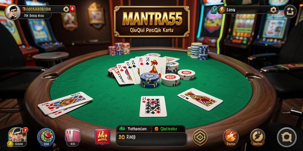 Tampilan gameplay QiuQiu yang memukau di MANTRA55.