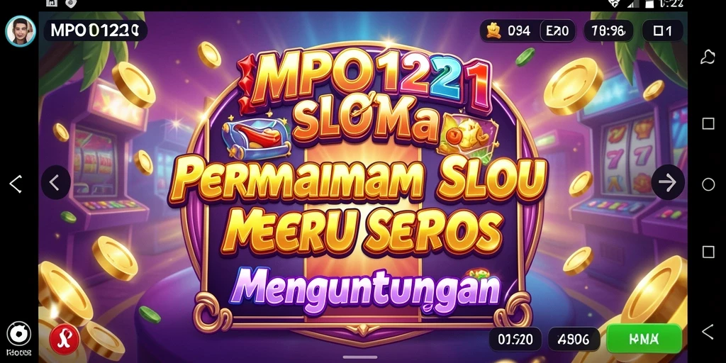 Screenshot MPO1221 menunjukkan tampilan gameplay slot yang menarik.