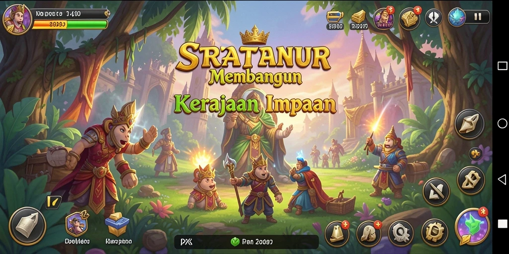 Tampilan gameplay strategis PP7 yang menantang dan seru.