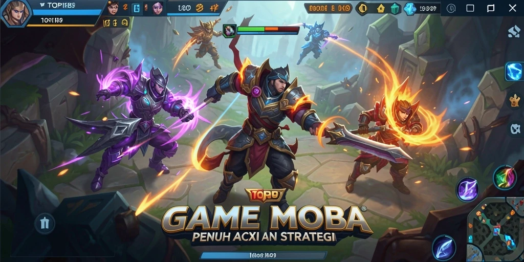 Tampilan seru dari gameplay TOPI189 dengan strategi tim yang solid.